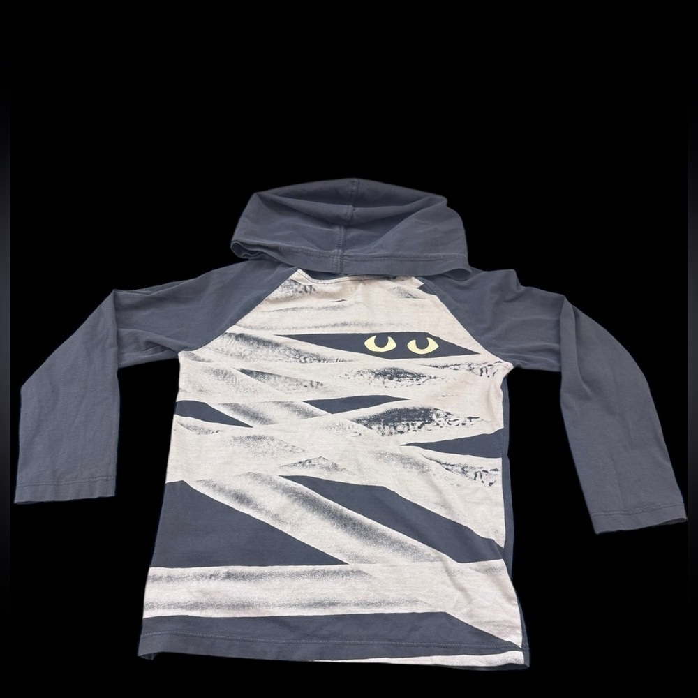 Gymboree hooded long-sleeve tee Size S (5-6)k148